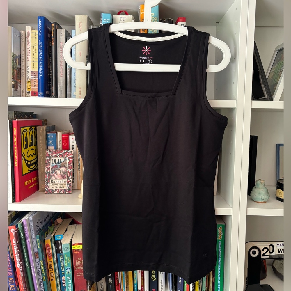 Isaac Mizrahi Live! QVC sleeveless T-shirt Small